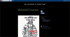 Desktop Screenshot of myblogerispurerap.blogspot.com