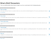 Tablet Screenshot of briansbriefencounters.blogspot.com