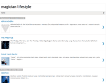Tablet Screenshot of magicianshares.blogspot.com