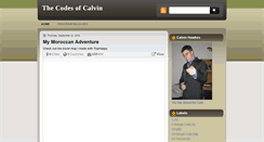 Desktop Screenshot of codesofcalvin.blogspot.com