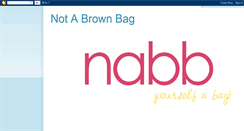 Desktop Screenshot of notabrownbag.blogspot.com