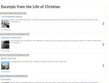 Tablet Screenshot of christianexcerpts-christian.blogspot.com
