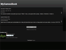 Tablet Screenshot of mygamesbook.blogspot.com