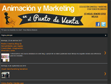 Tablet Screenshot of animacionymarketing.blogspot.com