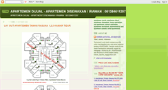 Desktop Screenshot of apartemen-dijual.blogspot.com