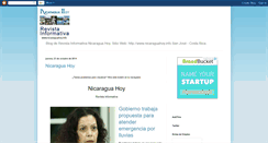 Desktop Screenshot of nicaraguahoy.blogspot.com