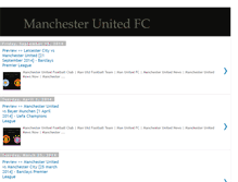 Tablet Screenshot of manchesterunited-fansclub.blogspot.com