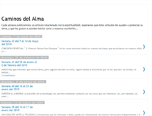 Tablet Screenshot of camino-del-alma.blogspot.com