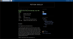 Desktop Screenshot of fetishdolly.blogspot.com