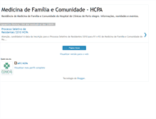 Tablet Screenshot of medicinadefamiliapoa.blogspot.com