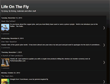 Tablet Screenshot of fathernatureslifeonthefly.blogspot.com