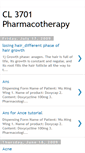 Mobile Screenshot of cl3701pharmacotherapy.blogspot.com