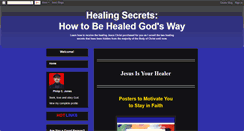 Desktop Screenshot of 3scripturehealing.blogspot.com