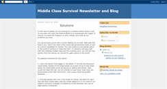 Desktop Screenshot of middleclasssurvivalnewsletter.blogspot.com