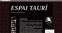 Desktop Screenshot of espaitauri.blogspot.com