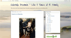 Desktop Screenshot of coloradodreamin-eraymer.blogspot.com