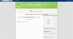 Desktop Screenshot of basileaylosverdes.blogspot.com