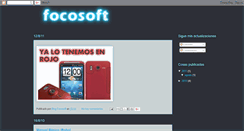 Desktop Screenshot of focosoft.blogspot.com