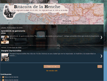 Tablet Screenshot of bitacoradelahenche.blogspot.com