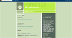 Desktop Screenshot of aircostcontrol.blogspot.com