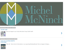 Tablet Screenshot of michelmcninch.blogspot.com