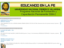 Tablet Screenshot of educandoenlafevilla.blogspot.com