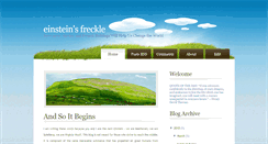 Desktop Screenshot of einsteinfreckle.blogspot.com