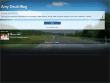 Tablet Screenshot of amydeutl.blogspot.com