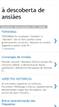 Mobile Screenshot of a-descoberta-de-ansiaes.blogspot.com