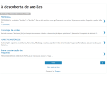 Tablet Screenshot of a-descoberta-de-ansiaes.blogspot.com