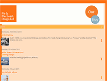 Tablet Screenshot of marksmith-design.blogspot.com