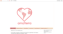 Desktop Screenshot of amatierra-tienda.blogspot.com