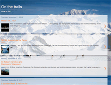 Tablet Screenshot of inthetrails.blogspot.com