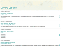 Tablet Screenshot of dleblanc2011.blogspot.com