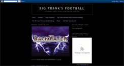 Desktop Screenshot of franksfootball.blogspot.com