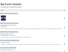 Tablet Screenshot of franksfootball.blogspot.com