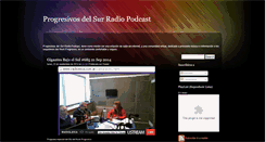 Desktop Screenshot of progresivosdelsur.blogspot.com