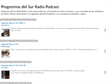 Tablet Screenshot of progresivosdelsur.blogspot.com