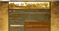 Desktop Screenshot of grupocoliseu.blogspot.com