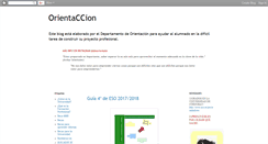 Desktop Screenshot of orientaccion.blogspot.com