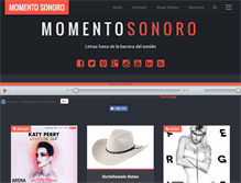 Tablet Screenshot of momentosonoro.blogspot.com