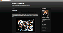 Desktop Screenshot of barclayfortin.blogspot.com
