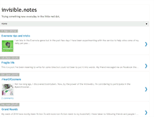 Tablet Screenshot of invisiblerealm.blogspot.com