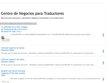 Tablet Screenshot of centro-negocios-traductores.blogspot.com