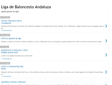 Tablet Screenshot of ligabaloncestoandaluza.blogspot.com