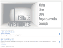 Tablet Screenshot of feiradeoportunidades.blogspot.com