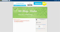 Desktop Screenshot of mrblog-italia.blogspot.com