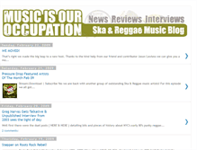 Tablet Screenshot of musicaloccupation.blogspot.com
