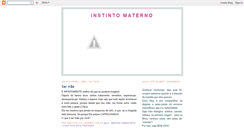 Desktop Screenshot of instintomaterno.blogspot.com