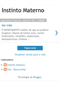 Mobile Screenshot of instintomaterno.blogspot.com
